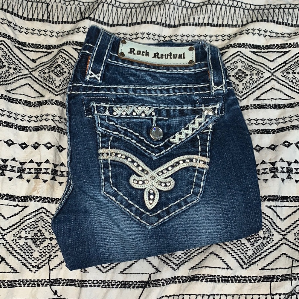 Elaina Rock Revival Skinny Jeans
